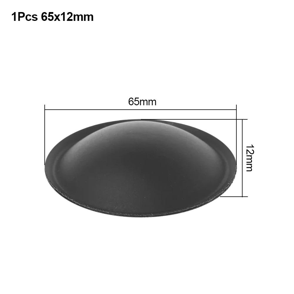 1Pcs Durable 30-150mm Speaker Dust Cap Woofer Black Cone Cover PP Matte Audio Speaker Protector Speaker Accessories