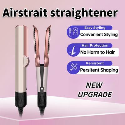 Professional Hi-Tech Hair Straightener Wet & Dry Dual-use Hair Straightener Board Household Portable Airstrait Straightener