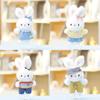 Plush Bunny Toy For Girls With Soft Polyester Filling Kids Gift And Backpack Charm
