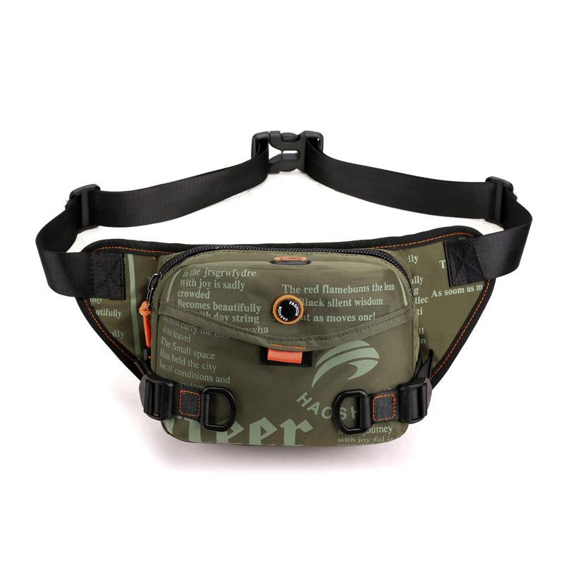 Travel Men's Multi-functional Handbag Waterproof Outdoor Sports Chest Bag Shoulder Bag Portable Waist Pack Crossbody