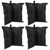 4Pcs/Set Large Capacity Canopy Weights Good Leakproof Umbrella Weights Sand Bags  Sun Shelter