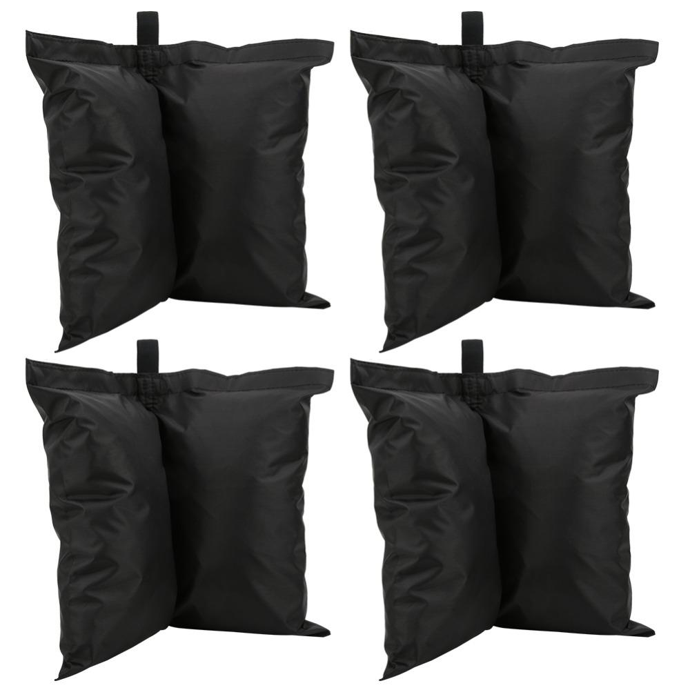 4Pcs/Set Large Capacity Canopy Weights Good Leakproof Umbrella Weights Sand Bags  Sun Shelter