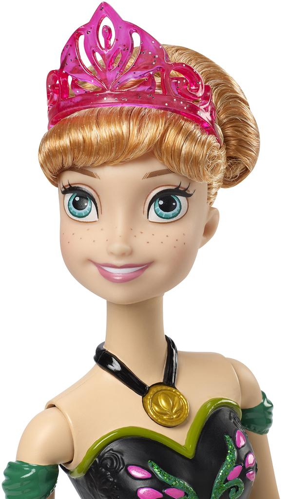 Disney Princezna Ledové království Poprvé (Anglická verze) Zpívající Anna (CJJ08)