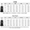 Wicked Elphaba Cosplay Dress, Black Long Sleeve Stage Performance Costume for Women