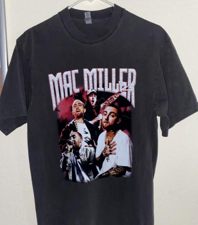 

Mac Miller Vintage T Shirt, Rapper T Shirt, Gift Women Men T Shirt XL