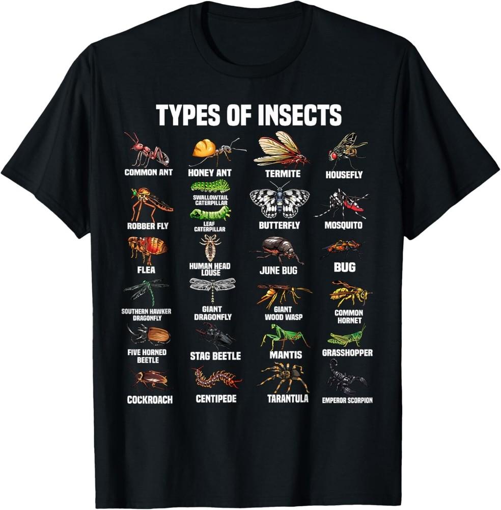 

Funny Entomology Insect Bug Lover Men Women Boys Girls Gift Unisex T-Shirt 2XL