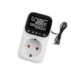 Digital Temperature Controllers Socket With Timer Switches -40℃ To 120℃ Adjustable Thermostat Socket Switches Enduring