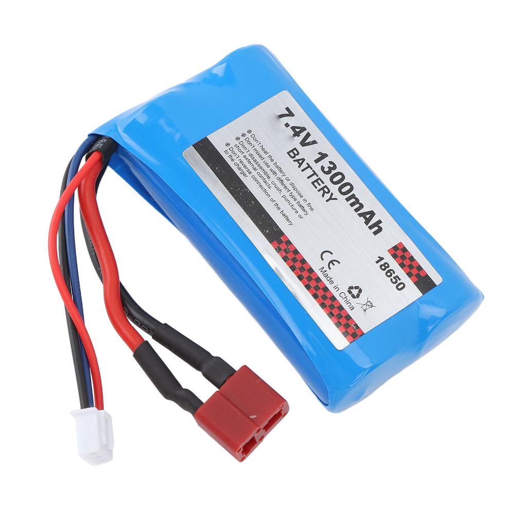 Akumulator Li-Ion 18650 7.4V 1300mAh Akumulator do ładowania Pasuje do Samochodu RC SCY 16101 16102 16103 116