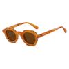 Retro Polygonal Sunglasses Travel Photo Concave Uv Protection Sunglasses