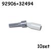 Non-Toxic Suspension Steering Hub Portal Axle Housing Drive Combination Moc Building Block Bricks Technical Parts 92906 32494 92909 35189
