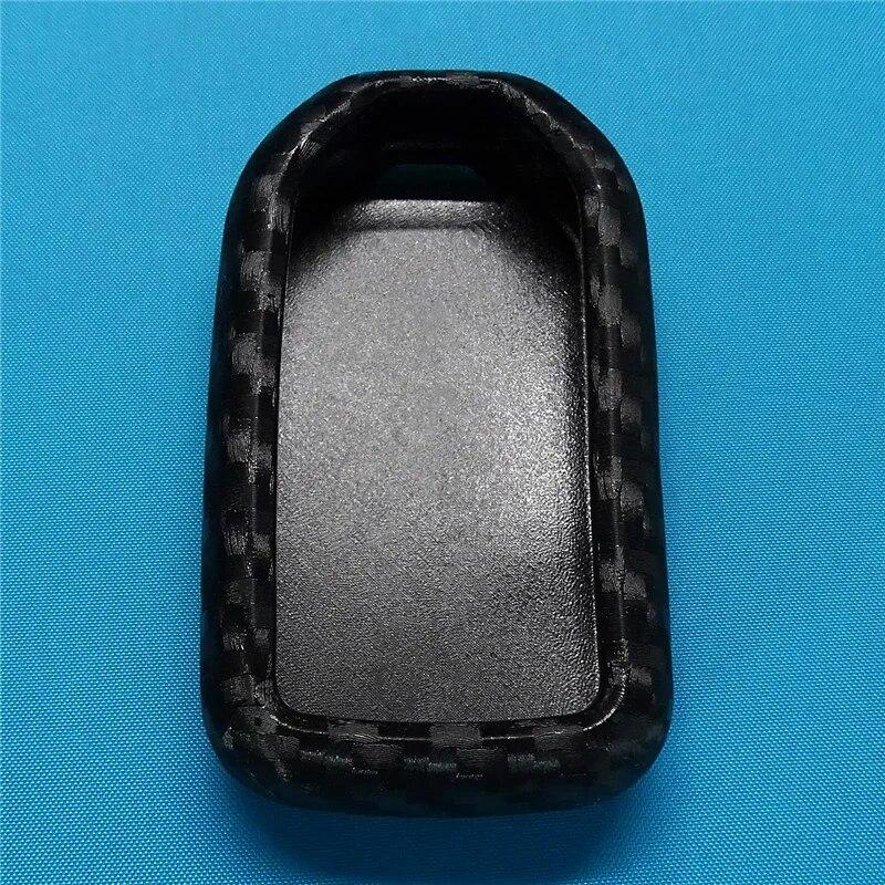 Silicone Carbon Car Keyless Smart Key Fob Case Cover for Honda Civic Accord Pilot 2015-2017 2/3/4/5/6 Button Keyles Smart Keyles