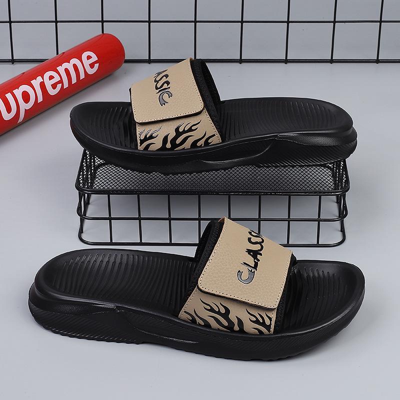 2025 Men's Trendy Soft Bottom Flip-Flops: Summer & Autumn Korean Style Outdoor Slippers