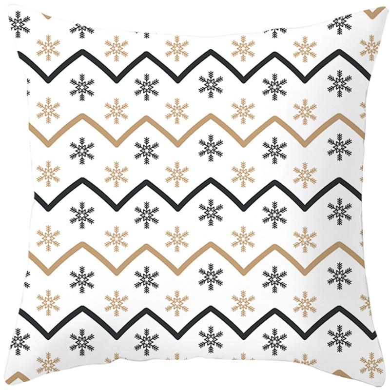 Merry Christmas holiday decoration cushion cover sofa office seat car ornaments bedroom room home  45x45cm