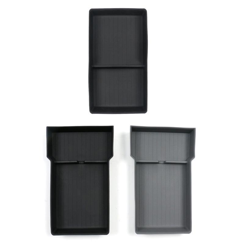 Tesla Model Y/3 Center Console Organizer: Lower Layer Armrest Storage Tray
