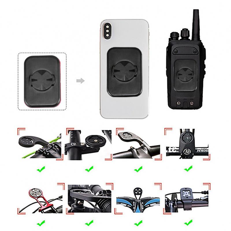 Bike Bicycle Mobile Phone Sticker Phone Holder For Garmin Riding Strong Adhesive Support Stand Back Button Paste Adapter