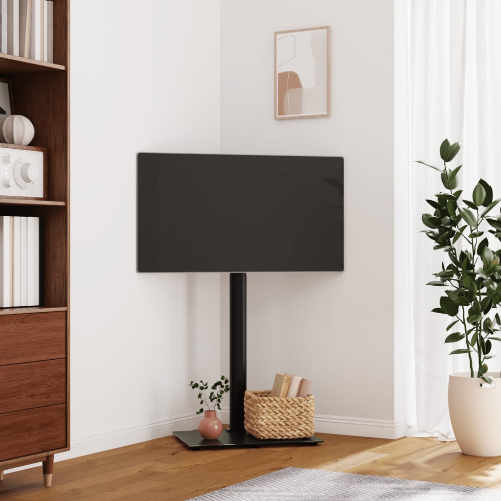 Vidaxl Soporte de TV de Esquina para Pantallas de 32-65 Pulgadas, Negro