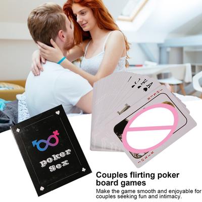 Karetní hra pro dospělé pro páry Poker pro páry Hraní pozice Výzvy Společenská hra pro dospělé pro posílení vztahů