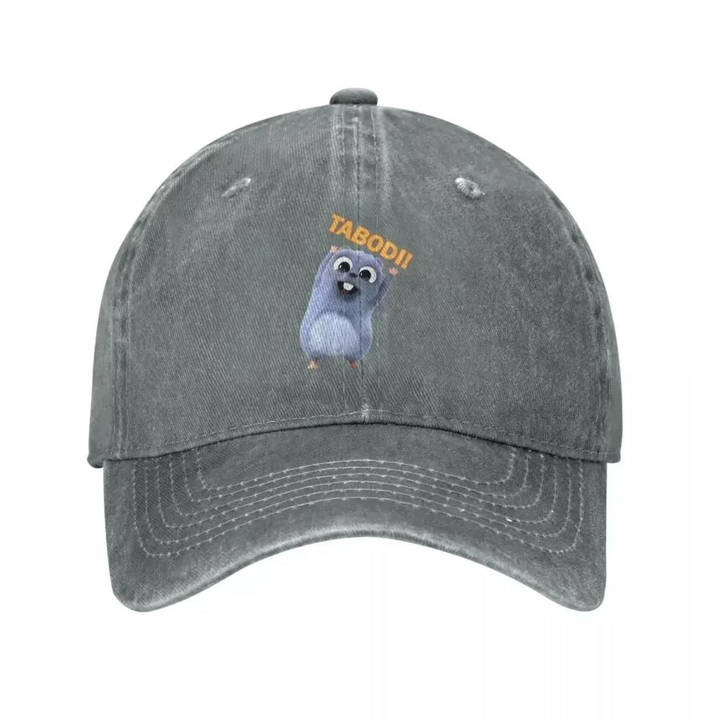 Grizzy Cartoon Tabodi Unisex Baseballkappen Used Gewaschene Hüte Kappe Vintage Outdoor Laufen Golf Geschenk Sonnenschutzmütze