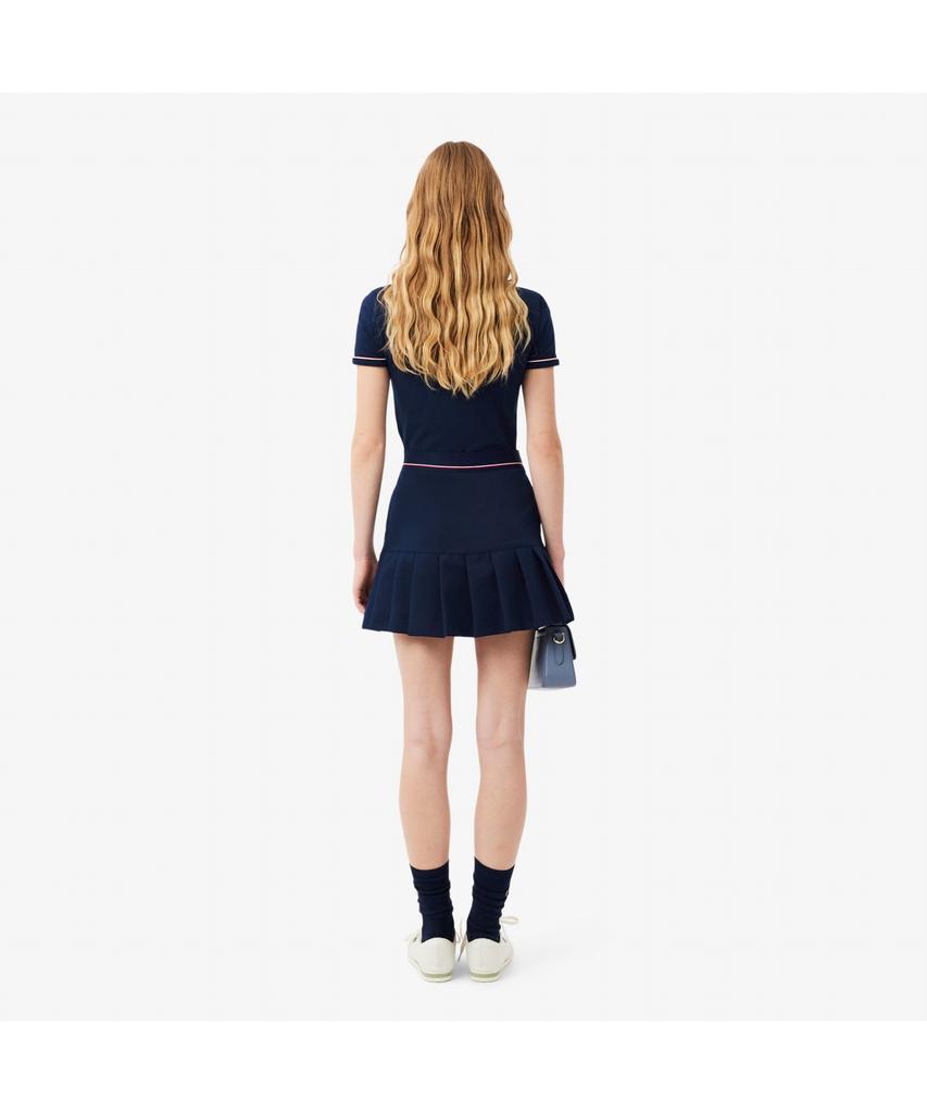 LACOSTE Damen Minirock mit Logo-Bund und Falten JF5323-55N 166