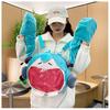 Hatsune Miku Plush Ita Bag Backpack Cute Anime Figure Transparent Window Shoulder Bag for Fans Cosplay & Daily Use
