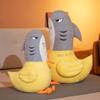 New Soft Plush Shark Chicken Stuffed Toy Doll Funny Sharky Chick Toy