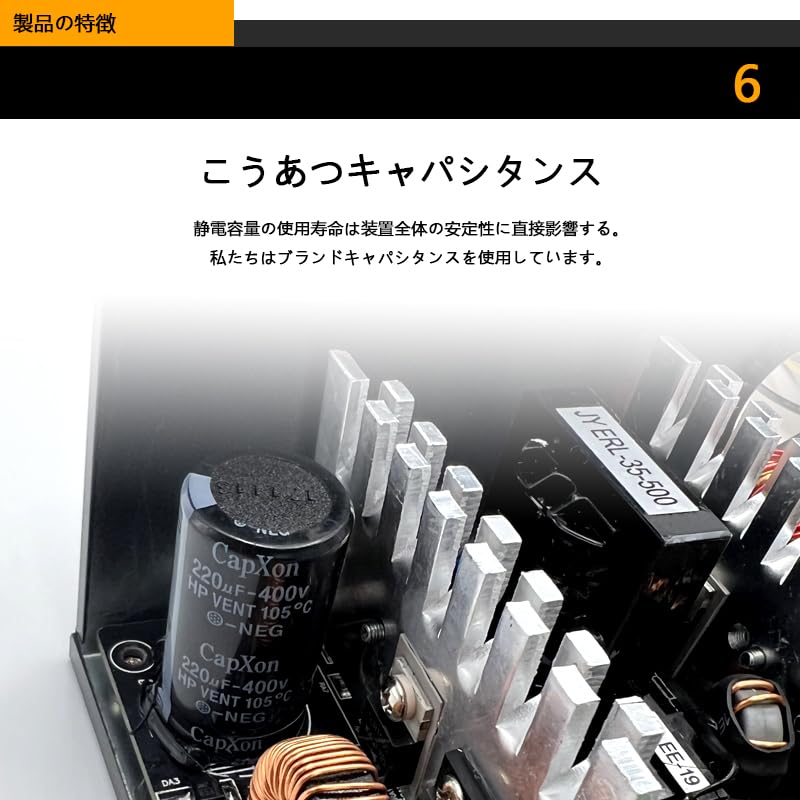 600W Power Supply Unit, 600W-STANDARD- PC Power Supply Unit, High Efficiency, High Durability