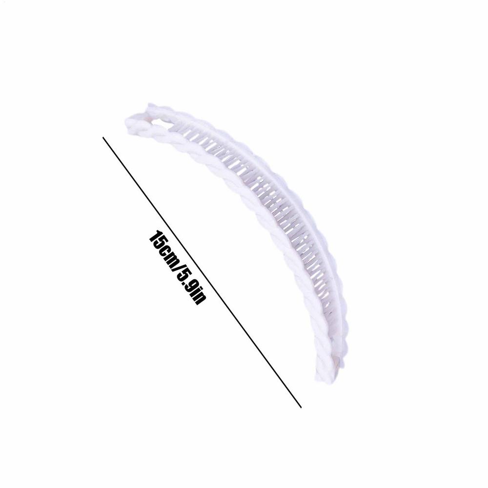 Fashional Banana Hair Clip Vintage Clincher Combs Clamp Grip Fishtail Hair Clip Ponytail Clips for Women Girls Hair Accessories