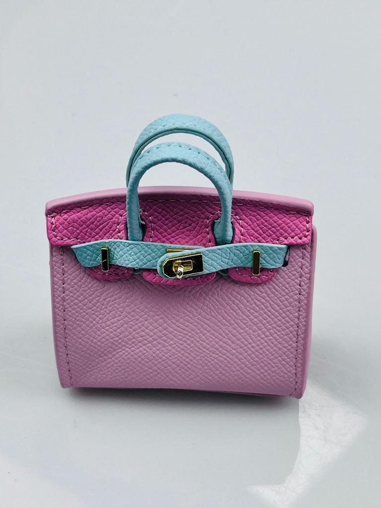 New mini candy color platinum bag pair touch blind box same bag earphone bag creative bag pendant key contrast color