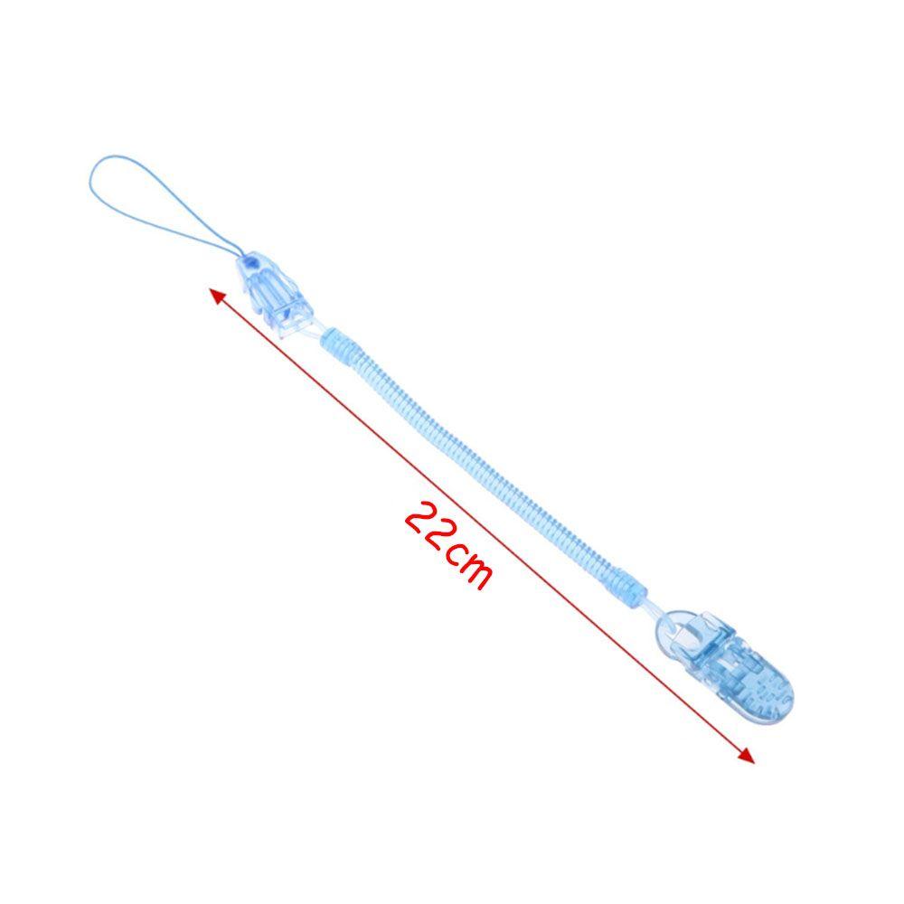 1PC Anti-lost Chain Chew Toy Soother Nipple Strap Pacifier Chain Baby Teething Dummy Clips
