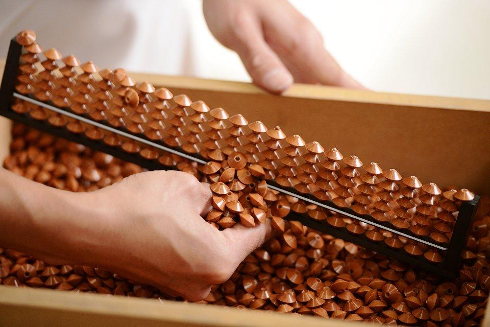 Daiichi Banshu Abacus, Banshu Color Abacus 12 (Fabric) AJC-12J