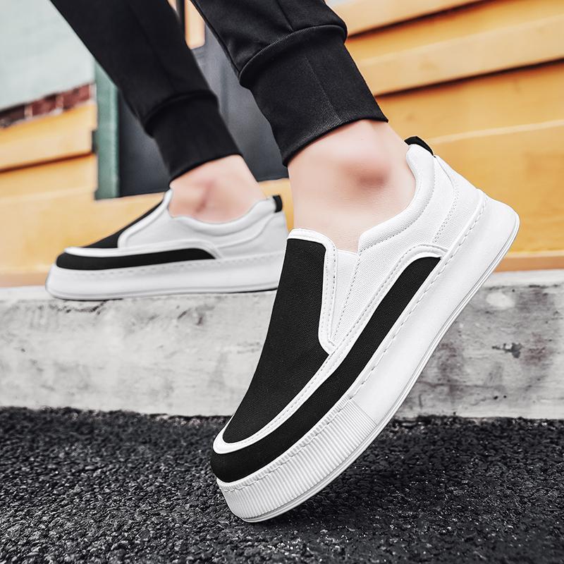 Trend Canvas Men’s Shoes Summer Comfortable Slip On Walking Sneakers Men Espadrilles Fisherman Shoes Male Fashion Men Loafers