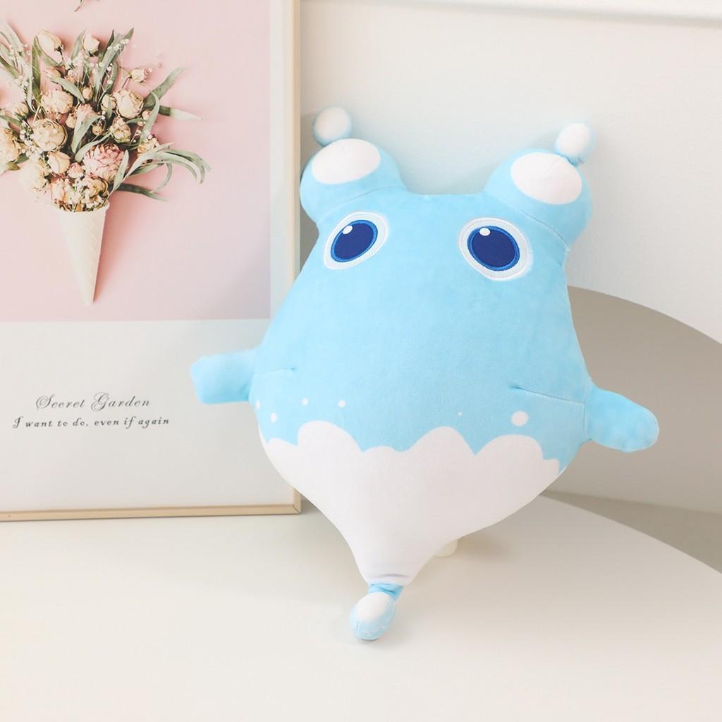 Simulation Water Drop Plush Toy Cute Cartoon Girl Sofa Cushion With Gift Doll