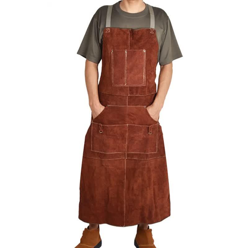 Leather Welding Apron