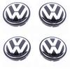 VW Car Wheel Centre Hub Caps 56mm 4 PCS For Jetta 1999-2009 Polo 2002-2015