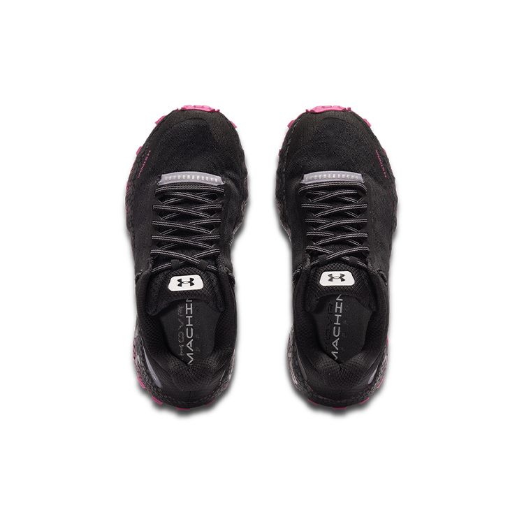 Under Armour HOVR Machina Offroad Breathable Non-Slip Durable Low-Top Sneakers Women Sneakers Black 3025717-001