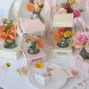 5PCS Paper Box Bouquet Wrapping Bag Transparent Flower Bag Handheld Flower Box  Valentine Day