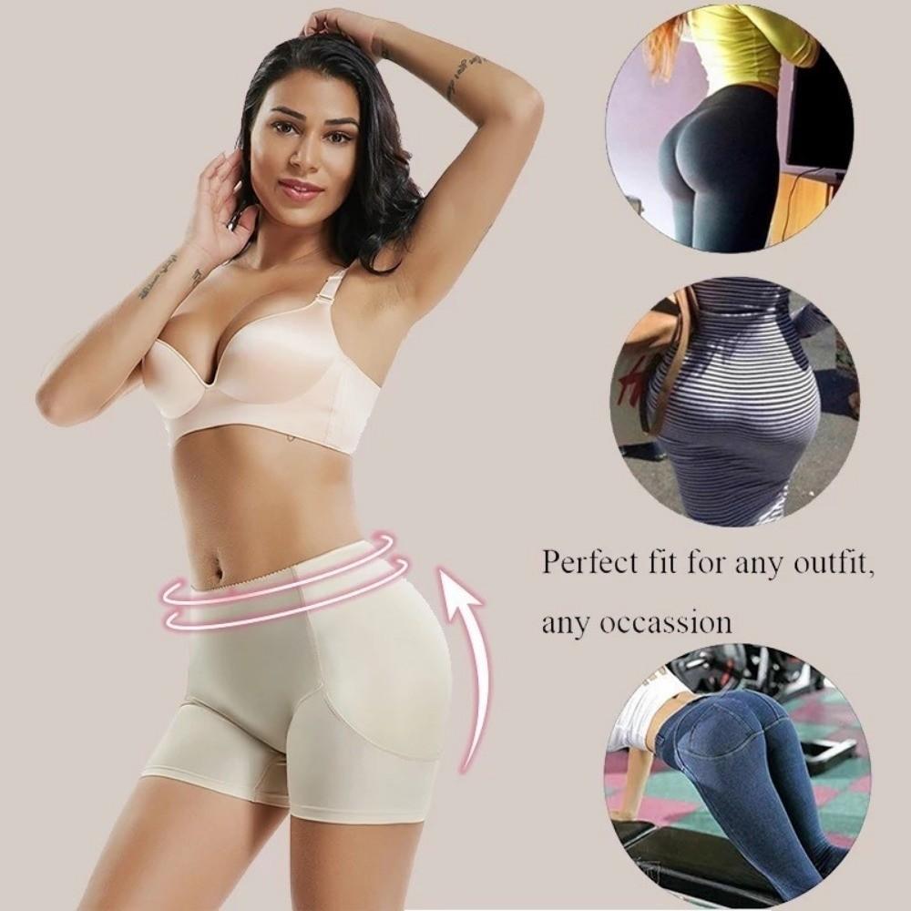 Buttocks Enhancer Butt Lifter Fixed Sponge Cushion Shapewear Body Shaping Panties  Female