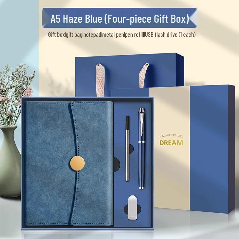 2026 Year of the Horse Business Notebook Gift Set: Custom Corporate Meeting Record and High-Value Souvenir