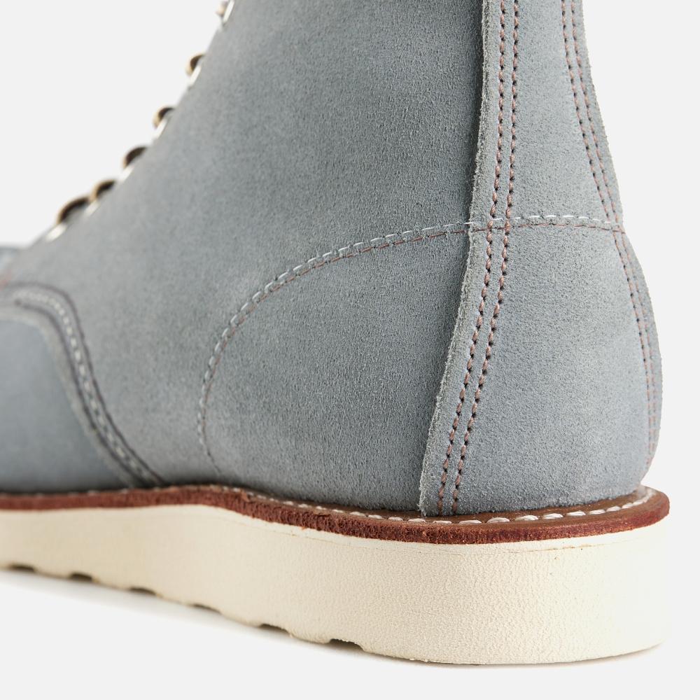 Redwing 6-Inch Moc Toe 8800 - Dusty Blue Abilene