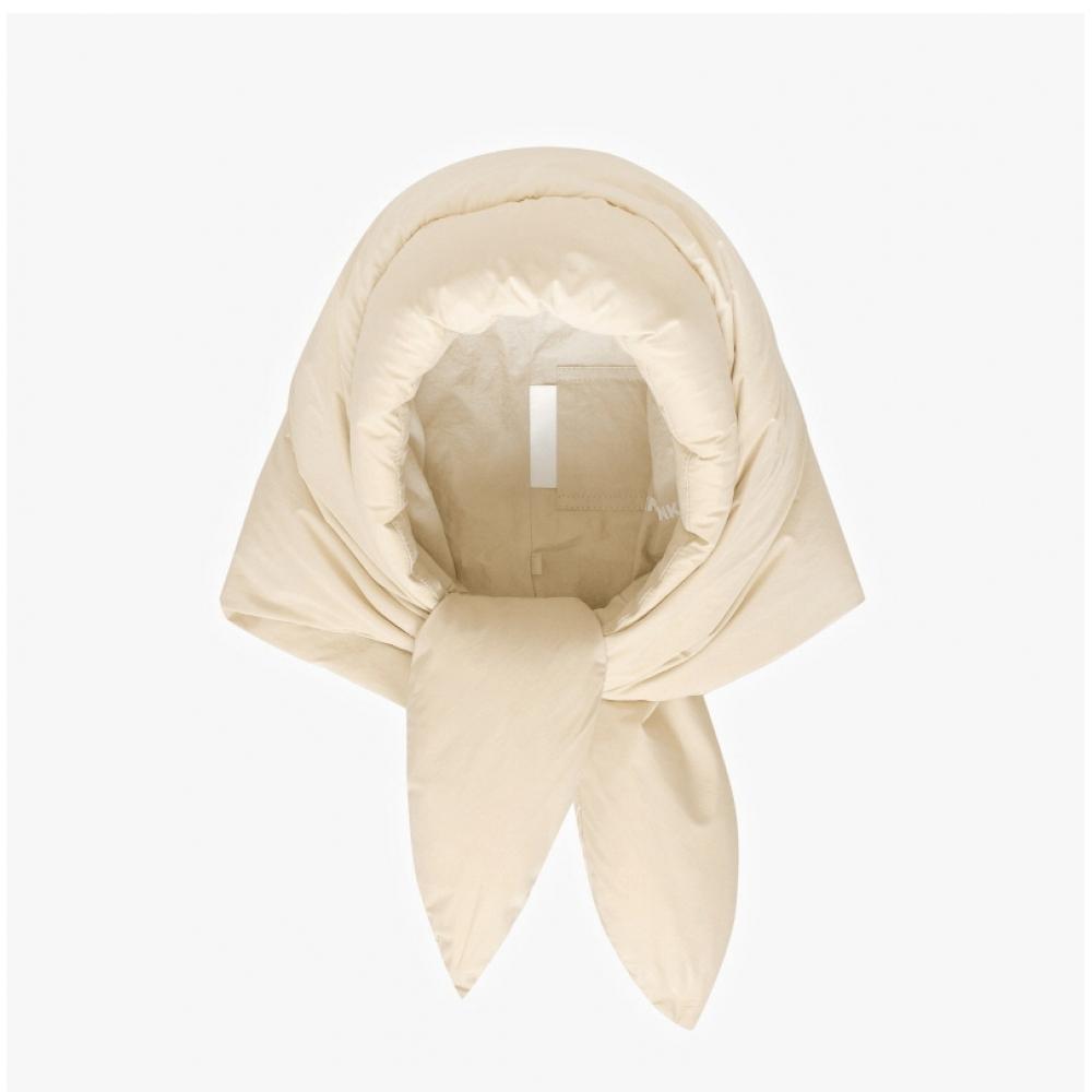 Yenkiyenki Hustka Hood Ennio Beige Hustcar Ennio Beige Balaclava Hoodie Muffler