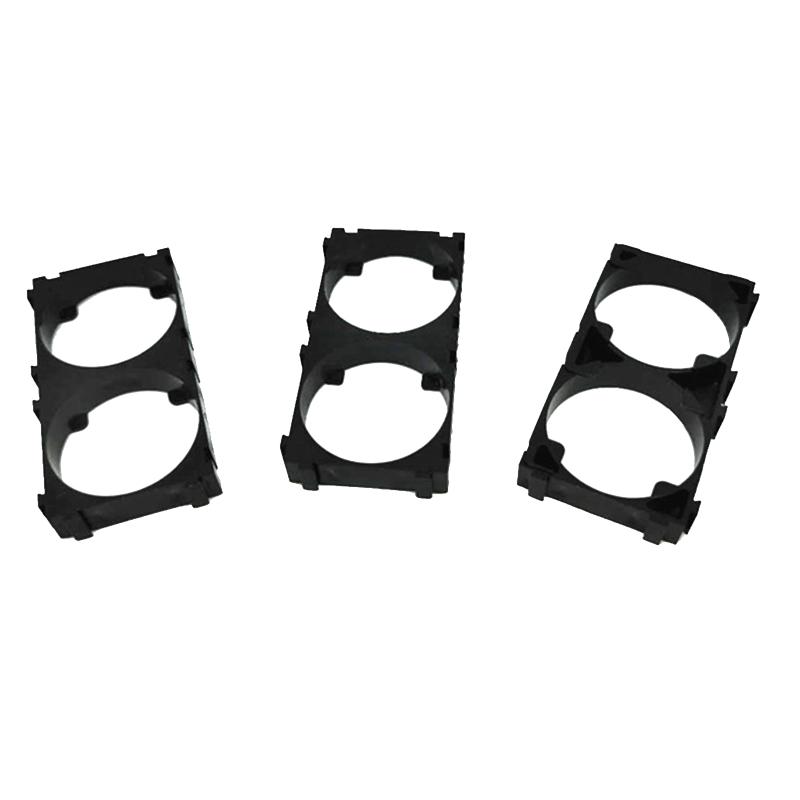 10 Pieces 32650 Battery Holder Bracket Cell Safety Plastic Brackets for 32650 Batteries Anti Vibration Plastic Brackets