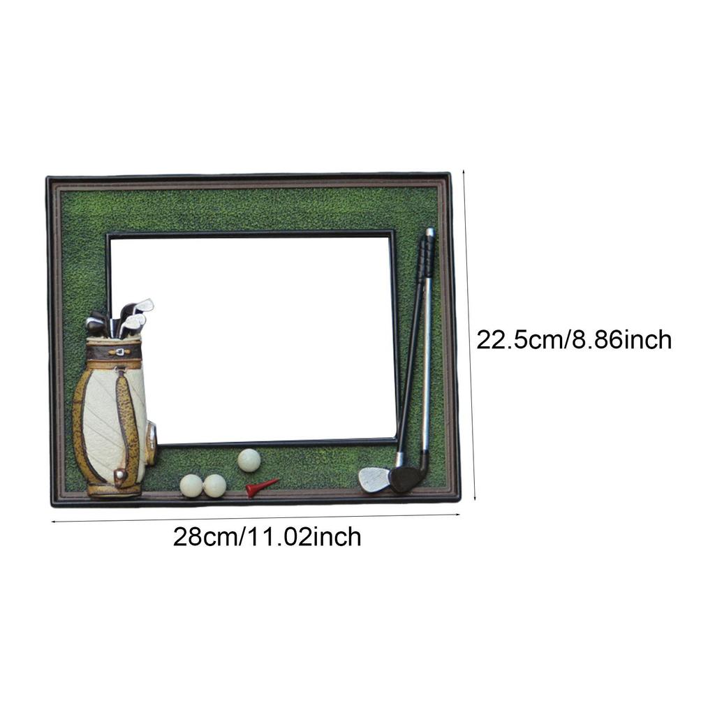 Golf Photo Display, Easy to Install Table Decoration, Display Case, Home Desktop