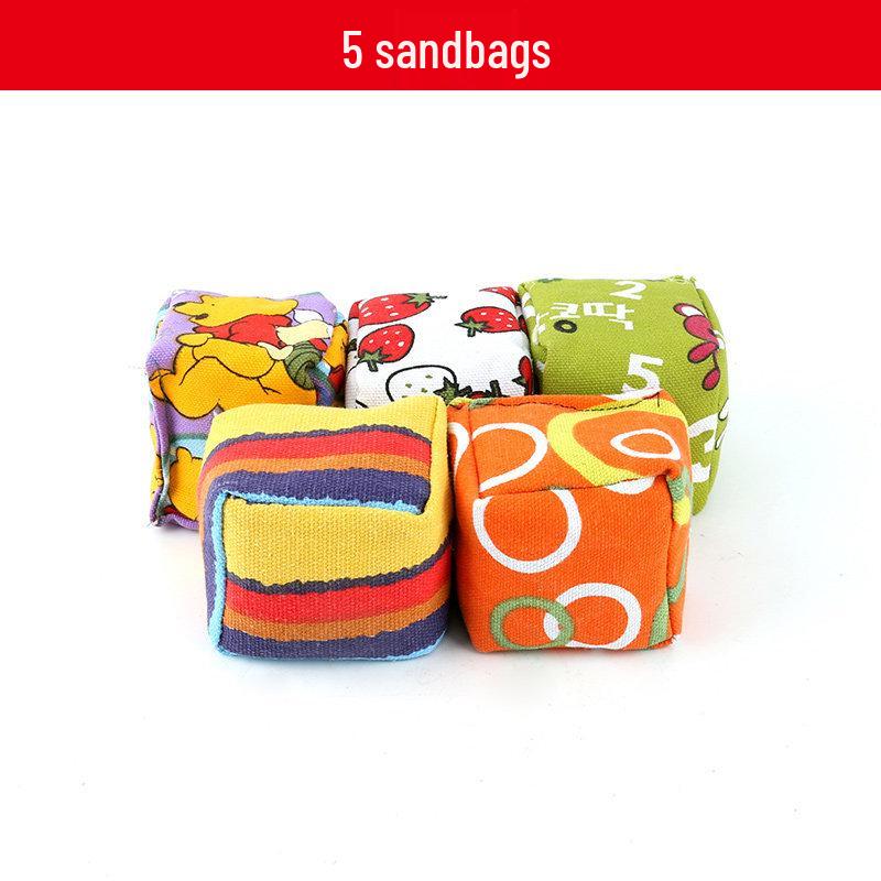 Outdoor Team Building Sandbag Throw Game Set for Annual Meetings and Kindergarten Activities