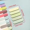 100 Pcs Gradient PET Sticky Index Tabs Transparent Writable Highlight Markers Note Labels for Student Notebook Stationery Supplies