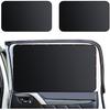 ZATOOTO Car Window Shade For Baby Car Privacy Shades Full Blackout Car Window Covers For Back Window Magnetic Side Window Shade Universal Cool Down