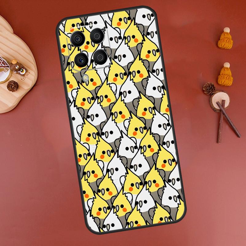

Cartoon Cockatiel Collage Case For Samsung Galaxy M33 M21 M31 M16 M36 M56 M53 M13 M12 M32 M52 M15 M55 M14 M35 M34 M54 Samsung M33