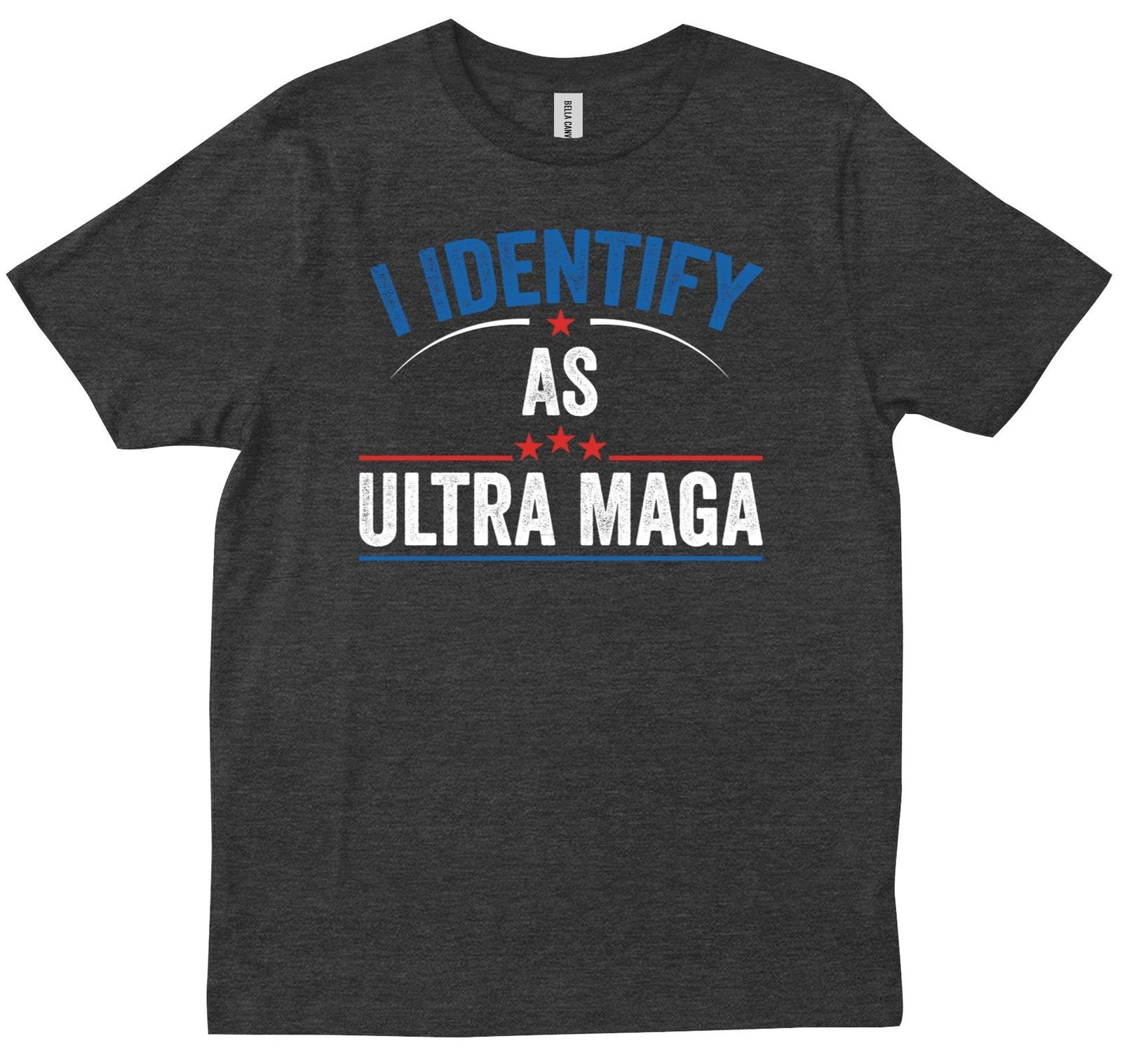 I Identify As Ultra Maga Support The Great Maga King 2024 T-shirt L