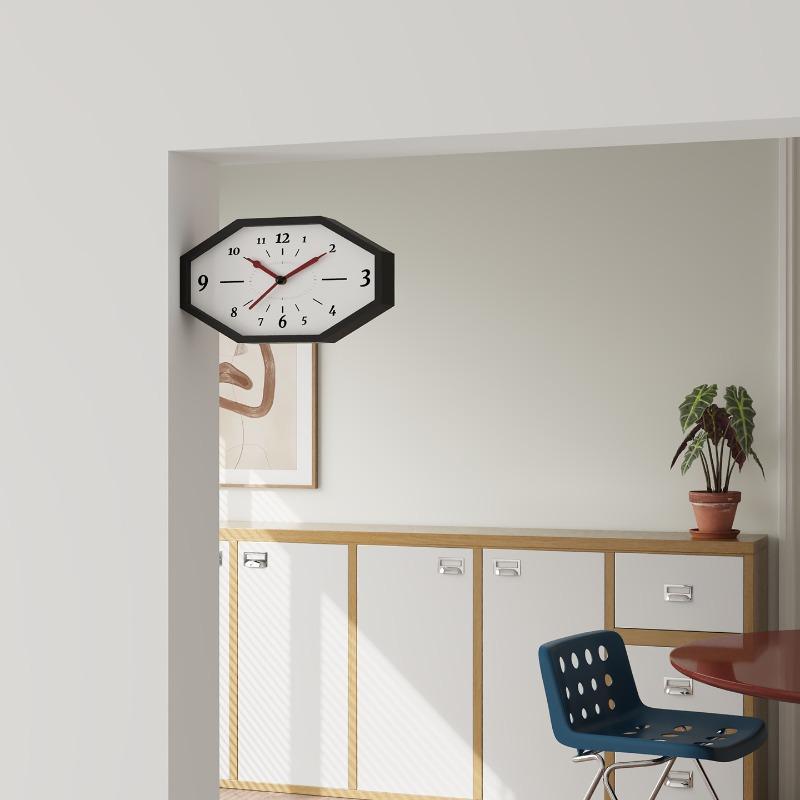 Minimalist Double Sided Wall Clock Living Room Corner Wall Watch Bedroom Silence Clocks Entrance Hall Decorative Accessories