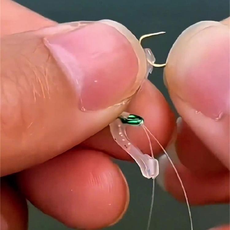 50Pcs Anti-Winding Sub Wire Connector Bifurcation Swivels Contactor 8 Shaped Rings for Double Hook Fishing Tackle