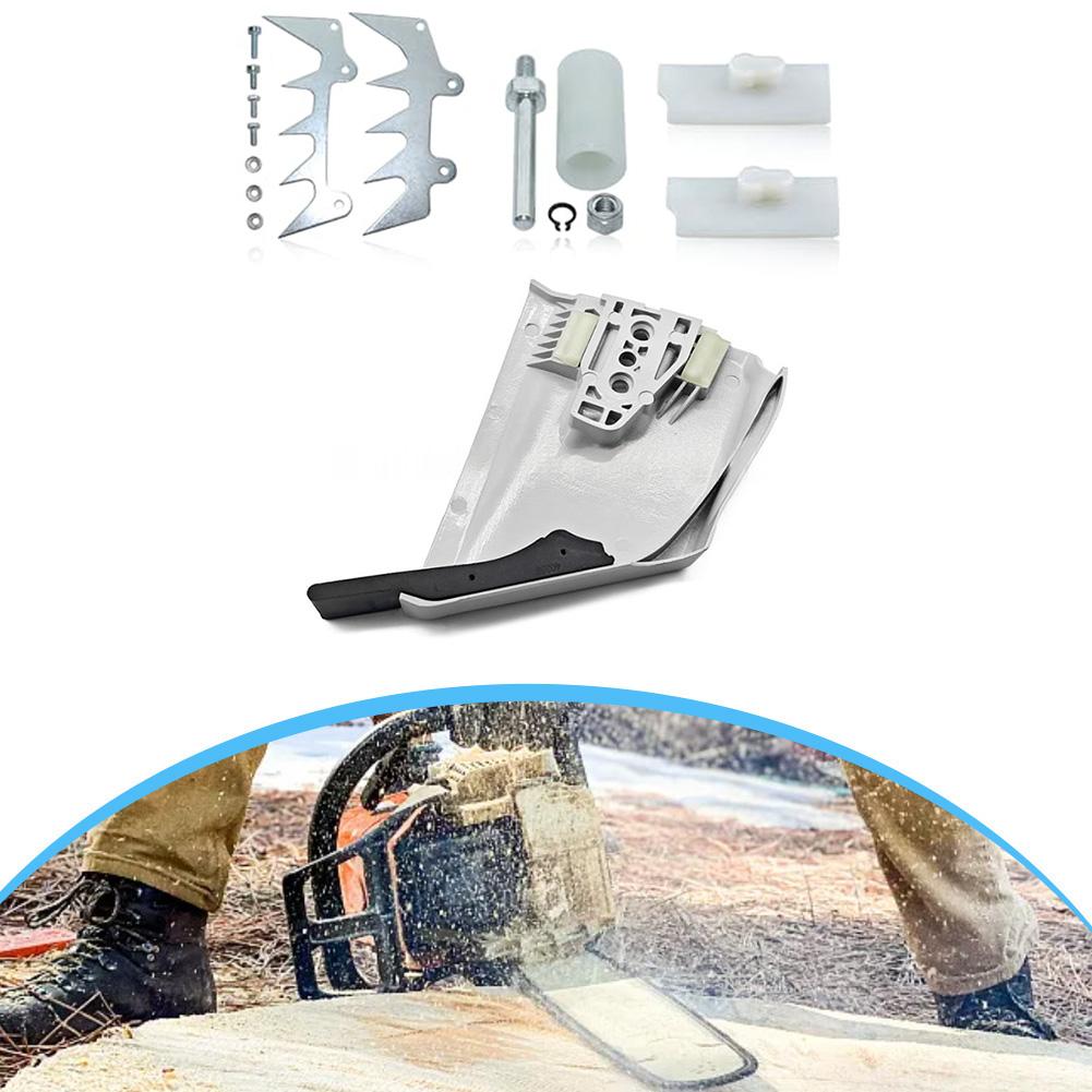 1 Set 1144 640 1700 MS651 MS661 MS661C Chainsaw Sprocket Cover Kit With Chain Catcher Garden Power Tool Accessories